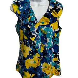 Rafaella Sleeveless Blouse - Size Small